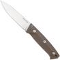Image for Real Steel Black Thorn 3621NM, Satin K110, Natural Micarta fixed knife, Ivan Braginets design