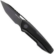 Real Steel Bullet 5221B Bullet PVD S35VN, Black Titanium Black G10 Inlay, zakmes