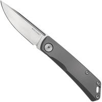 Image for Real Steel Luna Titan 7001ST, Böhler N690, Titanium Slipjoint, pocket knife, Poltergeist Design