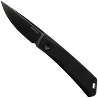 Immagine per Real Steel Luna Lux 7001Z1, K110 DLC Coating, Black G10, coltello da tasca slipjoint
