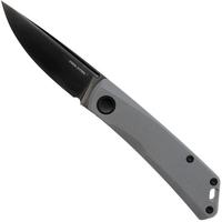 Image for Real Steel Luna Lux 7001Z3, K110 DLC Coating, Grey G10, slipjoint pocket knife