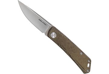 Real Steel Luna Premium II M390, Green Micarta 7006P Knivesandtools Exclusive couteau de poche slipjoint