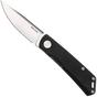 Bild für Real Steel Luna Phantom Flipper 7007BS Satin D2, Black G10, Taschenmesser, Jakub Wieczorkiewicz Design