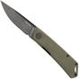 Bild für Real Steel Luna Phantom Flipper 7007GB Blackwashed D2, OD Green G10, Taschenmesser, Jakub Wieczorkiewicz Design