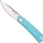 Image for Real Steel Luna Lite 7043 Satin D2, Blue G10, pocket knife