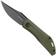 Image pour Real Steel Ventus Lite 7051BG Black D2, Green G10, couteau de poche
