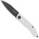 Image pour Real Steel Stella Black&White 7051BW couteau de poche slipjoint, Poltergeist design