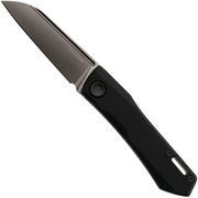 Real Steel Solis Lux 7061Z1, Black DLC K110, Black G10 Taschenmesser, Poltergeist Design