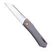 Bild für Real Steel Solis 7062G Beadblast Titanium, gold, Slipjoint Taschenmesser, Poltergeist Design