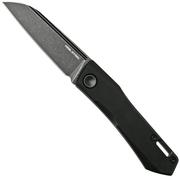 Real Steel Solis Lite, Knivesandtools Exclusive, Black Stonewash, 7064BS couteau de poche slipjoint