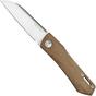 Image for Real Steel Solis 7065NM, N690, Natural Micarta Knivesandtools Exclusive pocket knife, Poltergeist design