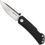 Afbeelding voor Real Steel Luna Maius 7091EB, 10Cr15CoMov, Black G10, zakmes, Poltergeist Design