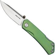  Real Steel Luna Maius Titanium Spring Green 7094, coltello da tasca