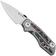 Image pour Real Steel Delta 2600, 7101NB, Stonewashed S35VN, Titanium Nebula Fatcarbon Inlay, couteau de poche