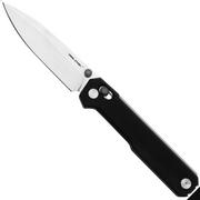 Real Steel Perix 7121BS Stonewash Nitro-V, Black G10 coltello da tasca, Ostap Hel design