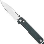 Real Steel Perix 7121DM Stonewash Nitro-V, Denim Micarta zakmes, Ostap Hel design  