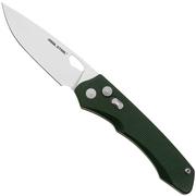 Real Steel Griffin Pro 7131GM 14C28N, Green Micarta, zakmes, Carson Huang design