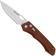 Image for Real Steel Griffin Pro 7131NM 14C28N, Natural Micarta, pocket knife, Carson Huang design