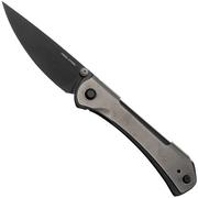 Real Steel SYLPH 7141BG, Black Nitro-V, Grey Hardware navaja, diseño Poltergeist