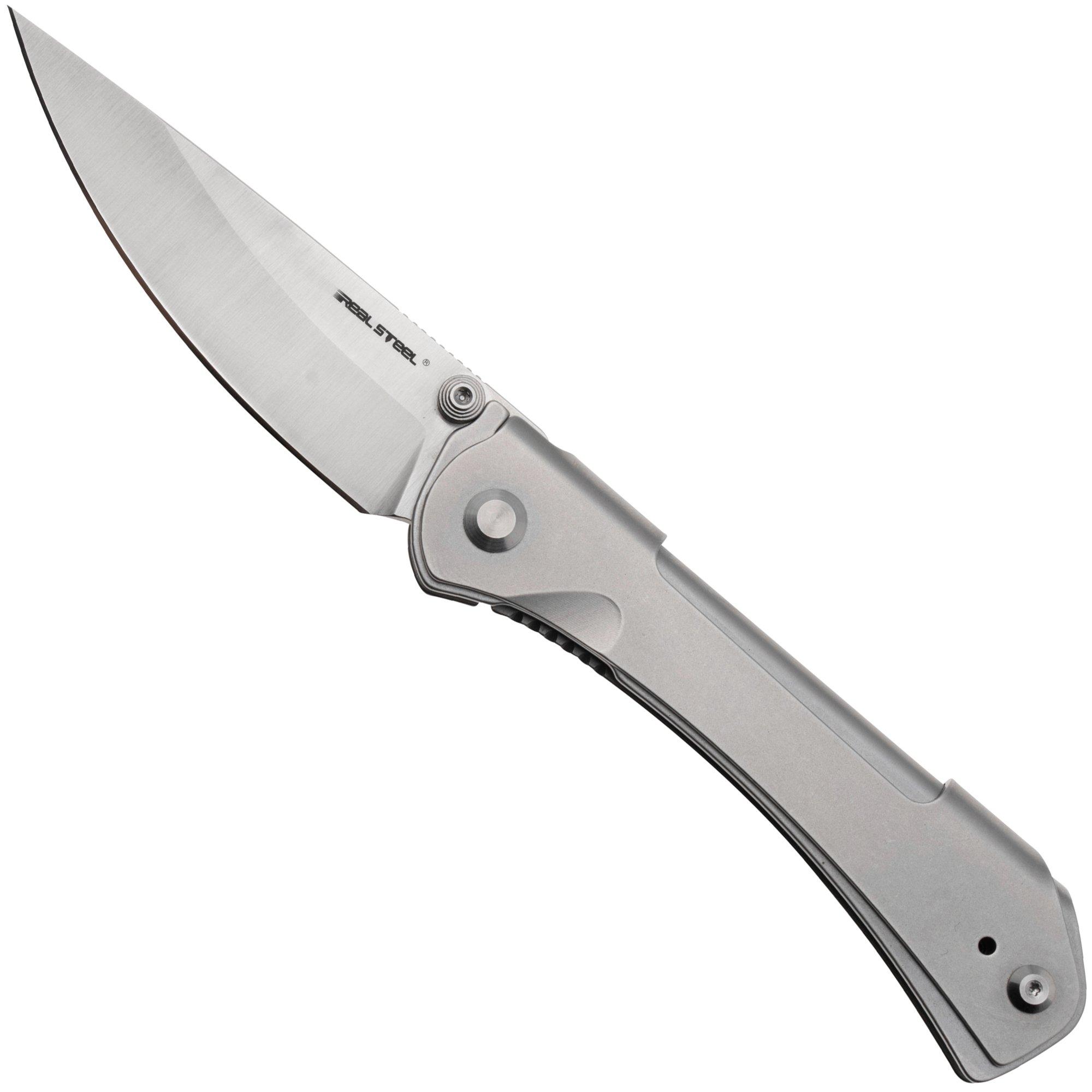 Nóż składany Real Steel SYLPH 7141 Nitro-V, Satin Hardware, projekt Poltergeist