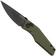 Image for Real Steel Spectrum 7142GB, Black Nitro-V, OD Green G10 pocket knife, Jakub Wieczorkiewicz design