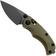 Afbeelding voor Real Steel Esca 7181BG Black PVD 12C27, Green GFN, zakmes, Jakub Wieczorkiewicz design