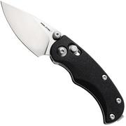 Afbeelding voor Real Steel Esca 7181SB Satin 12C27, Black GFN, zakmes, Jakub Wieczorkiewicz design