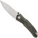 Image for Real Steel Horus E802 Stonewashed 14C28N, Grey Micarta, pocket knife