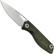 Real Steel Sidus, 7461M, D2 Green Micarta, Taschenmesser