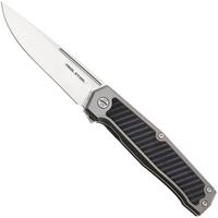 Image for Real Steel Rokot Premium 7645B Satin S35VN, Titanium Black G10 Inlay, pocket knife
