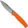 Image for Real Steel Huginn 7651OS Orange G10 pocket knife