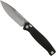Image for Real Steel Huginn 7651 Black G10 pocket knife