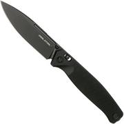 Real Steel Huginn 7652B Full Black G10 pocket knife