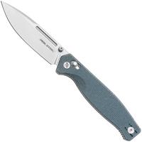 Imagen para Real Steel Huginn Compact 7653DS, Stonewashed VG-10, Denim Micarta navaja, diseño de Ivan Braginets