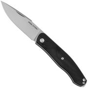 Scyzoryk Real Steel Serenity 7681EW Beadblasted, Ebony Wood, projekt Ivan Braginets