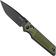 Image pour Real Steel Sacra TAC 7712G, K110 Plain Green G10, couteau de poche