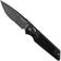 Afbeelding voor Real Steel Sacra TAC 7713B, K110 Serrated Black G10, zakmes