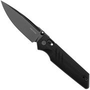 Real Steel Sacra Pro 7714BB PVD Böhler K110, Black G10, pocket knife