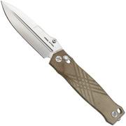 Real Steel Muninn 7751GM Green Micarta, Satin VG-10, pocket knife