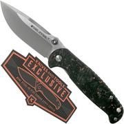 Real Steel Blue Sheep H6 Shredded Copper Carbonfiber, Knivesandtools Exclusive 7778 zakmes