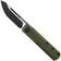 Image pour Real Steel G-Tanto EDC 7801GT Two-Tone Finish Nitro-V, OD Green G10, couteau de poche slipjoint, Ostap Hel design