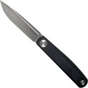Real Steel G-Slip 7841 Black slipjoint pocket knife, Ostap Hel design