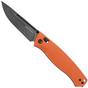 Image pour Real Steel Pathfinder FFG 7851OB Blackwashed 14C28N, Orange G10, couteau de poche, Ivan D. Braginets design
