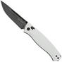 Image pour Real Steel Pathfinder FFG 7851WB Blackwashed 14C28N, White G10, couteau de poche, Ivan D. Braginets design