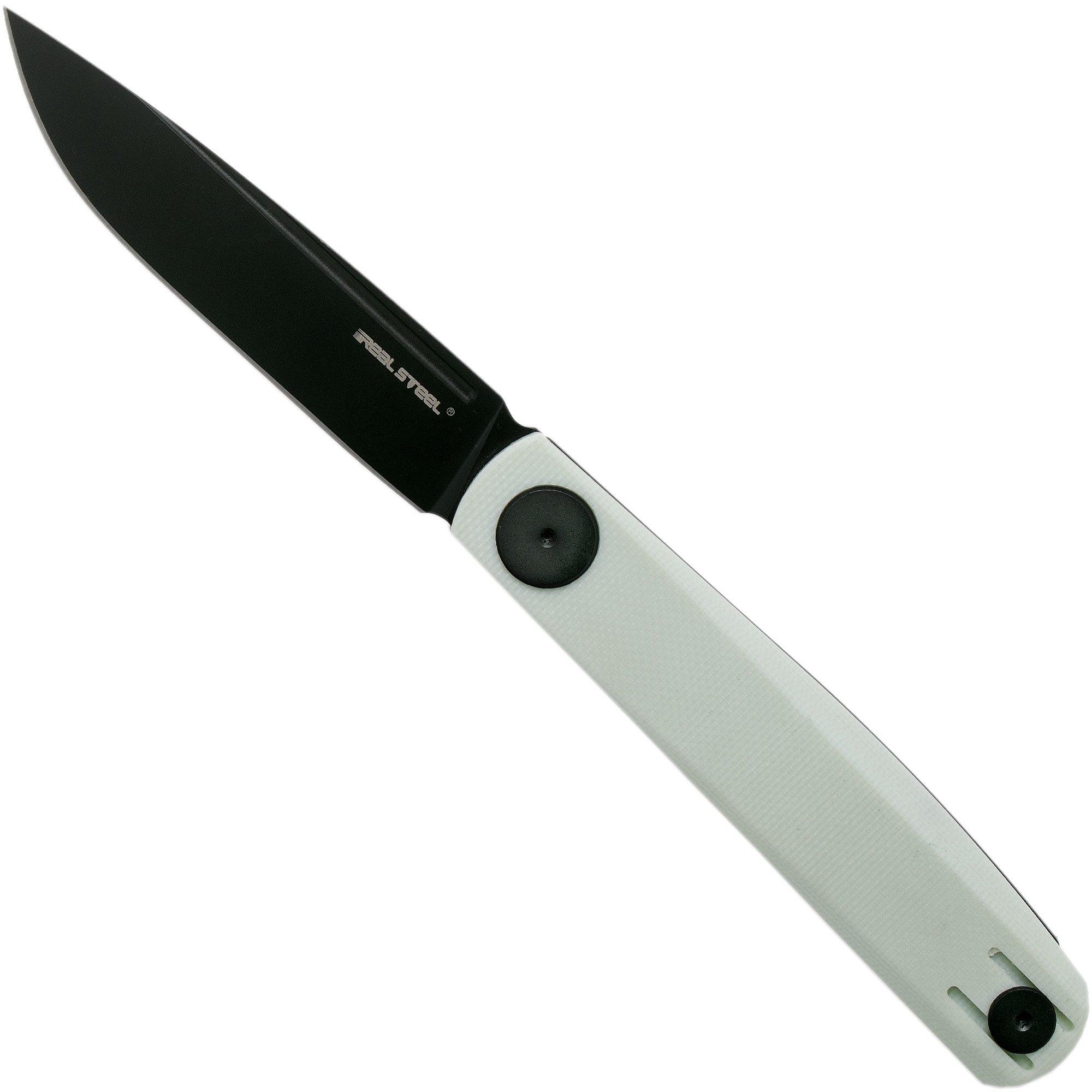 Real Steel G-Slip Compact Tuxedo 7864 Knivesandtools Exclusive pocket knife, Ostap Hel design