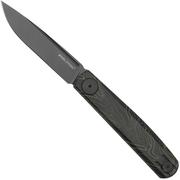 Real Steel Gslip Compact, 7865VG, Damast Pattern G10, Volcano Green, Knivesandtools Exclusive coltello da tasca