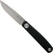 Real Steel G-Slip Compact Black 7868 pocket knife, Ostap Hel design