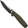 Image for Real Steel Yak 7871BG, Satin/Black PVD 14C28N, Flat Grind, OD Green G10 pocket knife