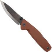 Real Steel Yak 7871NM, Satin/Black PVD 14C28N, Scandi Grind, Natural Micarta zakmes