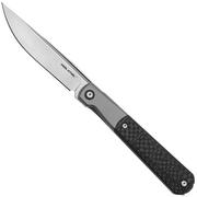 Real Steel Barlow RB-7 7894 CPM S35VN, Carbon Fiber couteau de poche, Ostap Hel design